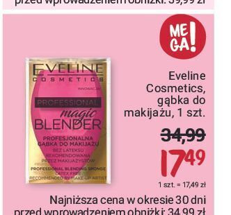 Rossmann Gąbka do makijażu eveline magic blender oferta