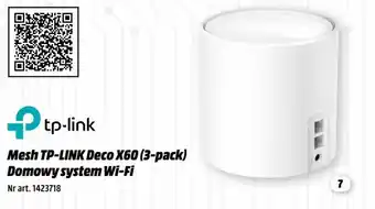 Media Markt Mesh TP-LINK Deco X60 (3-pack) Domowy system Wi-Fi oferta