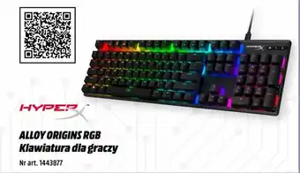 Media Markt ALLOY ORIGINS RGB Klawiatura dla graczy oferta