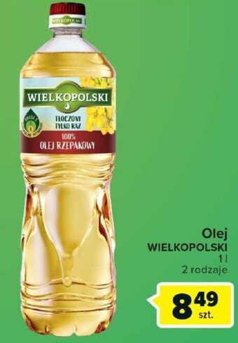 Carrefour Olej WIELKOPOLSKI 1l oferta