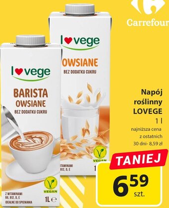 Carrefour Napój roślinny LOVEGE 1l oferta