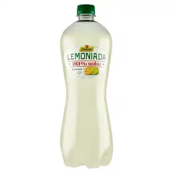 Zbyszko lemoniada gazowana o smaku limonkowo-cytrynowym 1 l