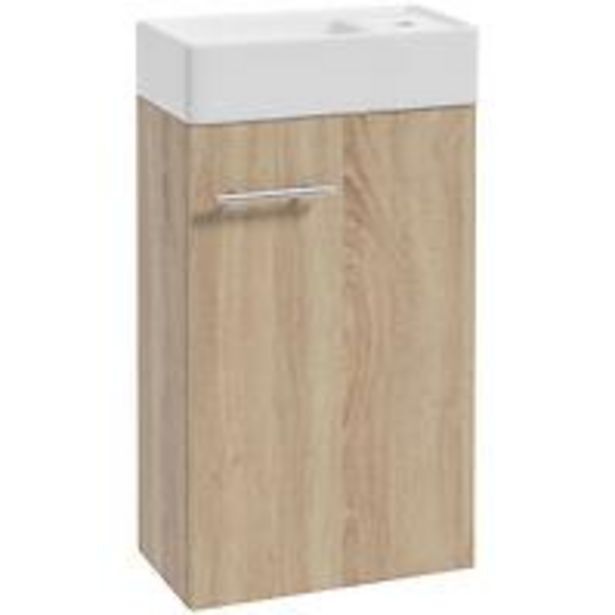 Merkury Market Zestaw szafka z umywalką smart d40 dąb sonoma oferta