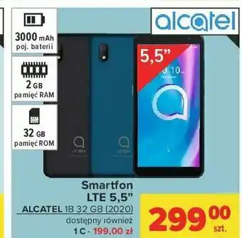 Carrefour Smartfon 1b czarny 1 SZT oferta