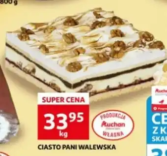 Auchan CIASTO PANI WALEWSKA 1kg oferta