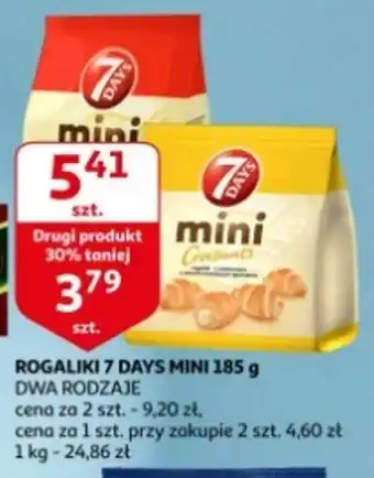 Auchan 7 DAYS ROGALIKI MINI 185 g oferta