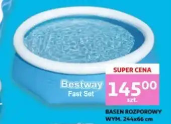 Auchan BASEN ROZPOROWY WYM. 244x66 cm oferta