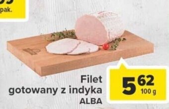 Carrefour INDYKPOL Filet gotowany z indyka ALBA 100g oferta