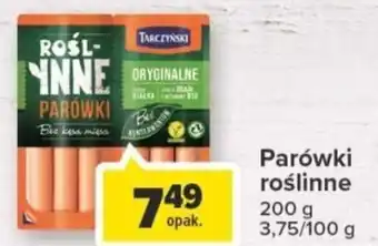 Carrefour TARCZYŃSKI Parówki roślinne 200g oferta