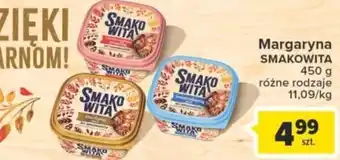 Carrefour SMAKOWITA Margaryna 450g oferta