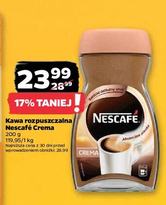 Netto Kawa nescafe crema oferta