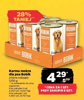 Netto Karma dla psa z drobiem bobik oferta