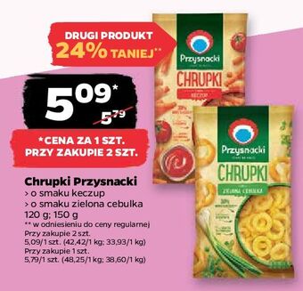 Netto Chrupki zielona cebulka przysnacki oferta
