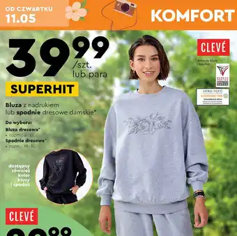 Biedronka Bluza damska s-xl cleve oferta
