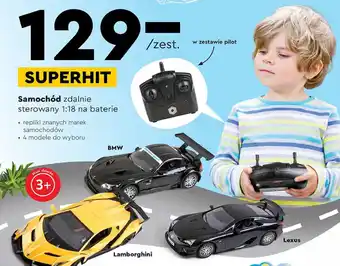 Biedronka Samochód lexus 1:18 oferta