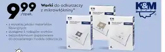 Biedronka Worki do odkrzurzacza z-bag/m k&m oferta