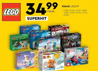 Biedronka Klocki 21240 lego minecraft oferta