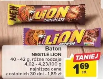 Carrefour Baton NESTLÉ LION 40-42 g, oferta