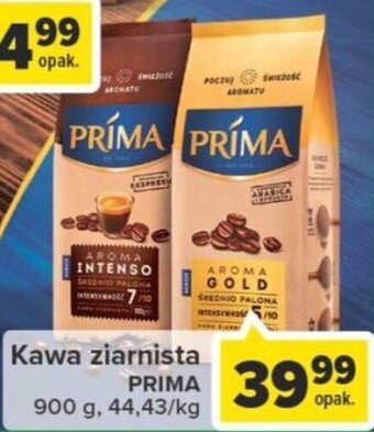 Carrefour Kawa ziarnista PRIMA 900g oferta