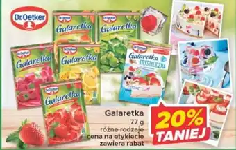 Carrefour Galaretka 77g oferta