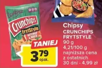 Carrefour Chipsy CRUNCHIPS FRYTSTYLE 90g oferta