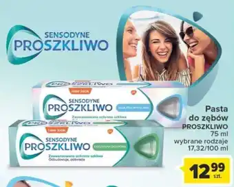 Carrefour Pasta do zębów PROSZKLIWO 75 ml oferta