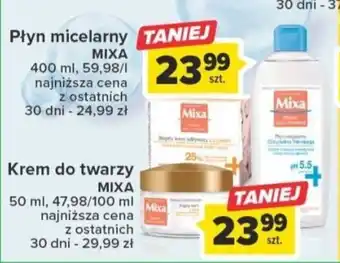 Carrefour Płyn micelarny Mixa 400ml oferta