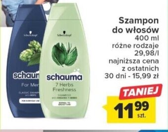 Carrefour Szampon do włosów 400 ml oferta