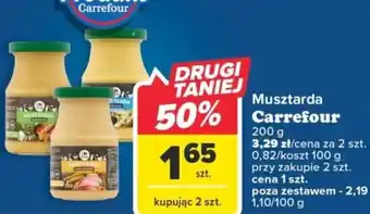 Carrefour Carrefour MUSZTARDA 200g oferta