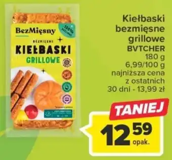 Carrefour BVTCHER Kiełbaski bezmięsne grillowe 180 g oferta