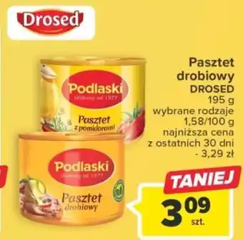 Carrefour Drosed Pasztet drobiowy 195g oferta