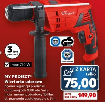 Kaufland MY PROJECT® Wiertarka udarowa oferta