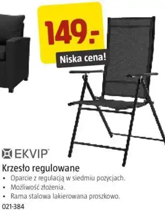 Jula EKVIP Krzesło regulowane oferta