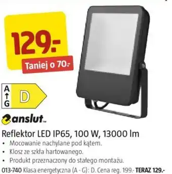 Jula Anslut.. Reflektor LED IP65, 100 W, 13000 Im oferta