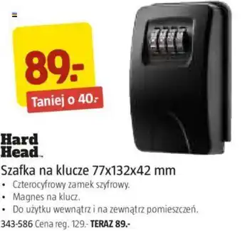 Jula Hard Head Szafka na klucze 77x132x42 mm oferta