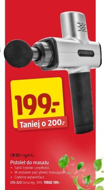 Jula Bright Pistolet do masażu oferta