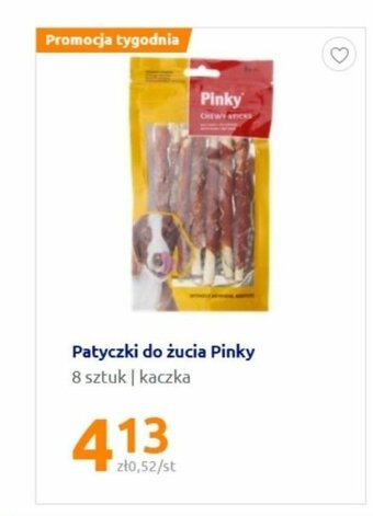 Action Patyczki do żucia Pinky oferta