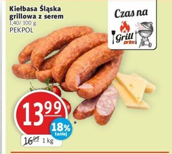 Prim Market Kiełbasa śląska grillowa z serem 1kg oferta