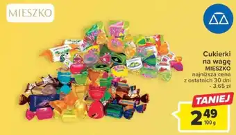 Carrefour MIESZKO Cukierki na wagę 100g oferta