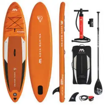 Decathlon Deska sup aqua marina fusion 10'10 (330cm) bt-21fup + uchwyt na wiosło oferta