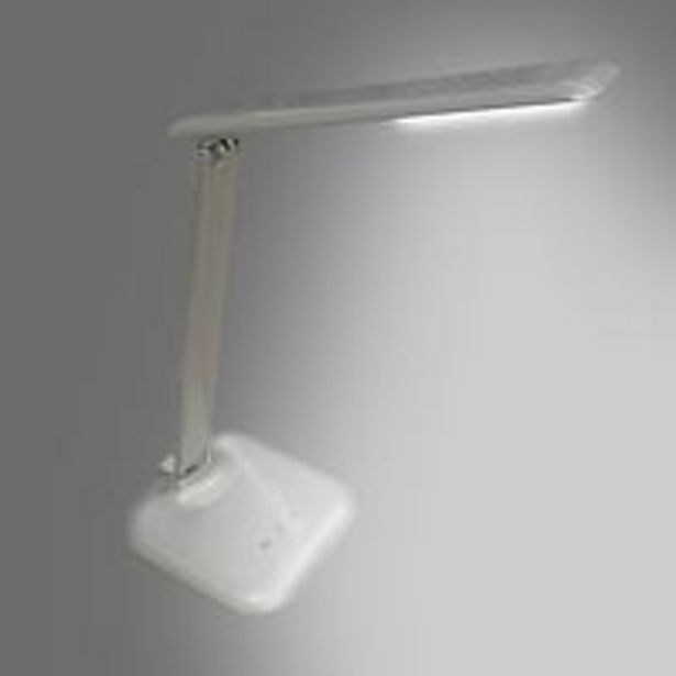 Merkury Market Lampa biurkowa 1408 srebrna led oferta
