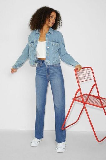 C&A Clockhouse - loose fit jeans - wysoki stan oferta