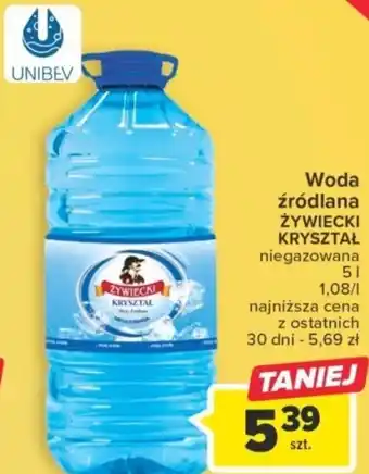 Woda źródlana ŻYWIECKI KRYSZTAŁ 5l