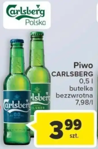 Carrefour Piwo CARLSBERG 0,5l butelka oferta