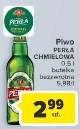Carrefour Piwo PERŁA CHMIELOWA 0,5l oferta