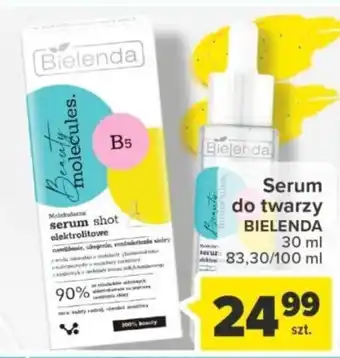 Carrefour Serum do twarzy BIELENDA 30 ml oferta