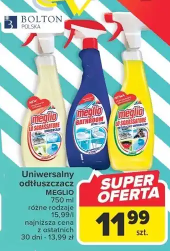 Uniwersalny odtłuszczacz MEGLIO 750ml