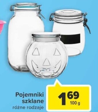 Carrefour Pojemniki szklane 100g oferta