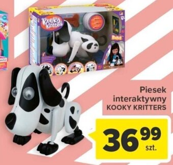 Carrefour Piesek interaktywny KOOKY KRITTERS oferta