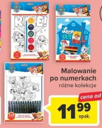 Carrefour Malowanie po numerkach oferta